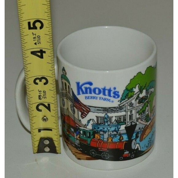 Nice MINTY Knott's Berry Farm Amusement Park I Love My Wife Coffee Mug RARE - Picture 6 of 6